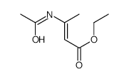 (2E)-3-(Acetylamino)-2-butenoic acid ethyl ester structure, CAS 23652-67-7