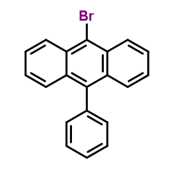 9-Bromo-10-phenylanthracene structure, CAS 23674-20-6
