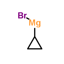Cyclopropylmagnesium bromide structure, CAS 23719-80-4