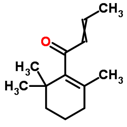 (Z)-1-(2,6,6-Trimethyl-1-cyclohexen-1-yl)-2-buten-1-one structure, CAS 23726-92-3