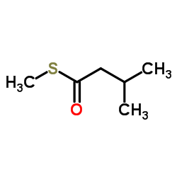 S-Methyl isovalerate structure, CAS 23747-45-7