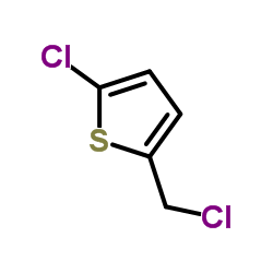 2-Chloro-5-chloromethylthiophene structure, CAS 23784-96-5