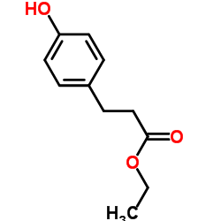 Ethyl 4-Hydroxyhydrocinnamate structure, CAS 23795-02-0