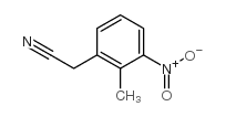 2-Methyl-3-nitrophenylacetonitrile structure, CAS 23876-14-4