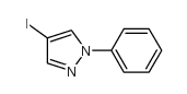 1-Phenyl-4-iodopyrazole structure, CAS 23889-85-2