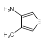 4-Methyl-3-thiophenamine structure, CAS 23967-97-7