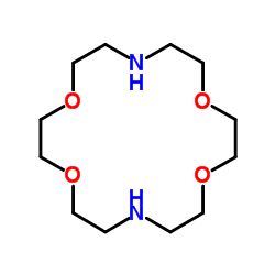 1,4,10,13-Tetraoxa-7,16-diazacyclooctadecane structure, CAS 23978-55-4