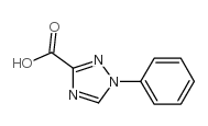 1-Phenyl-1H-[1,2,4]triazole-3-carboxylic acid structure, CAS 24036-63-3