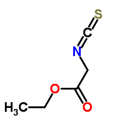 Ethyl isothiocyanatoacetate structure, CAS 24066-82-8