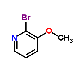 2-Bromo-3-methoxypyridine structure, CAS 24100-18-3