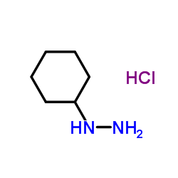 Cyclohexylhydrazine hydrochloride structure, CAS 24214-73-1