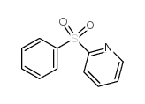 2-(Phenylsulfonyl)pyridine structure, CAS 24244-60-8