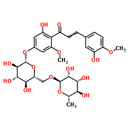 Hesperidin methylchalcone structure, CAS 24292-52-2