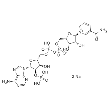 Triphosphopyridine nucleotide disodium salt structure, CAS 24292-60-2