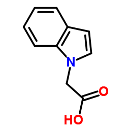 Indol-1-yl-acetic acid structure, CAS 24297-59-4