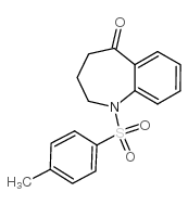 1-(Toluene-4-sulfonyl)-1,2,3,4-tetrahydrobenzo[b]azepin-5-one structure, CAS 24310-36-9