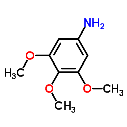 3,4,5-Trimethoxyaniline structure, CAS 24313-88-0