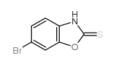 6-Bromo-2(3H)-benzoxazolethione structure, CAS 24316-84-5