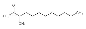 2-Methylundecanoic acid structure, CAS 24323-25-9