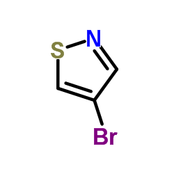 4-Bromoisothiazole structure, CAS 24340-77-0
