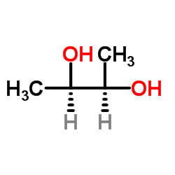 (R,R)-2,3-Butanediol structure, CAS 24347-58-8
