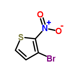 3-Bromo-2-nitrothiophene structure, CAS 24430-27-1