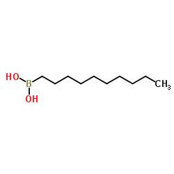 n-Decylboronic acid structure, CAS 24464-63-9