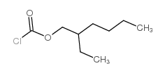 2-Ethylhexyl chloroformate structure, CAS 24468-13-1