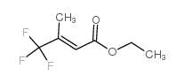 Ethyl 3-(trifluoromethyl)crotonate structure, CAS 24490-03-7
