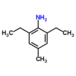 2,6-Diethyl-4-methylaniline structure, CAS 24544-08-9