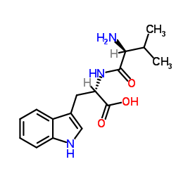 L-Valyl-L-tyrosine structure, CAS 24587-37-9