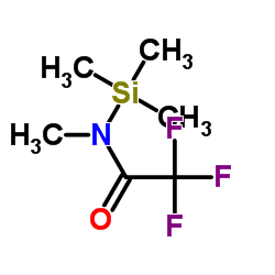 N-Methyl-N-(trimethylsilyl)trifluoroacetamide structure, CAS 24589-78-4