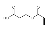 2-Carboxyethyl acrylate structure, CAS 24615-84-7
