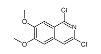 1,3-Dichloro-6,7-dimethoxyisoquinoline structure, CAS 24623-42-5