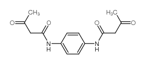 N,N'-(1,4-Phenylene)bis(acetoacetamide) structure, CAS 24731-73-5