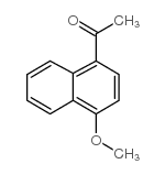 1-(4-Methoxy-1-naphthyl)ethanone structure, CAS 24764-66-7