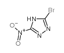 5-Bromo-3-nitro-1H-1,2,4-triazole structure, CAS 24807-56-5