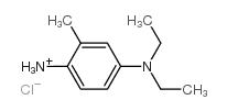 4-Diethylamino-2-methylphenylammonium chloride structure, CAS 24828-38-4
