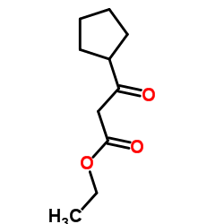Ethyl 3-cyclopentyl-3-oxopropanoate structure, CAS 24922-00-7