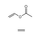 Ethylene-vinyl acetate copolymer structure, CAS 24937-78-8