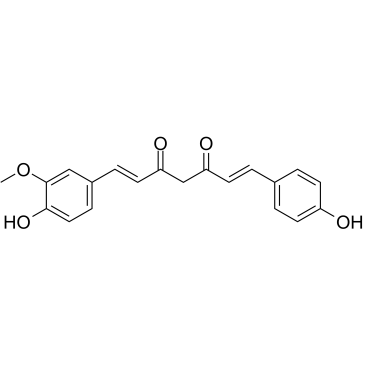 Demethoxycurcumin structure, CAS 24939-17-1