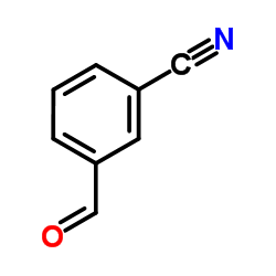 3-Cyanobenzaldehyde structure, CAS 24964-64-5