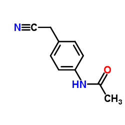 4-Acetamidophenylacetonitrile structure, CAS 25025-06-3