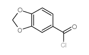 Piperonyloyl chloride structure, CAS 25054-53-9