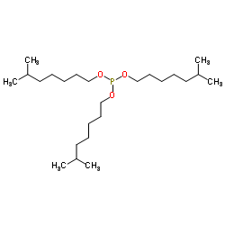 Triisooctyl phosphite structure, CAS 25103-12-2