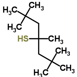 tert-dodecylthiol structure, CAS 25103-58-6