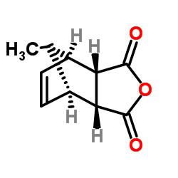 Methyl-5-norbornene-2,3-dicarboxylic anhydride structure, CAS 25134-21-8