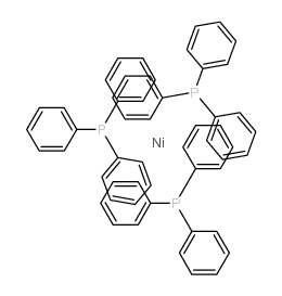Tris(triphenylphosphine)nickel structure, CAS 25136-46-3