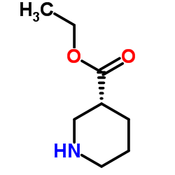 Ethyl (3R)-piperidine-3-carboxylate structure, CAS 25137-01-3