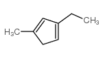 3-Ethyl-1-methyl-1,3-cyclopentadiene structure, CAS 25148-01-0